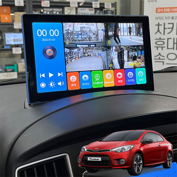 K3쿱 제임스P 10.1인치 4채널블랙박스