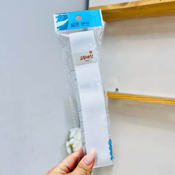 넓은밴드 흰색 3 5cm