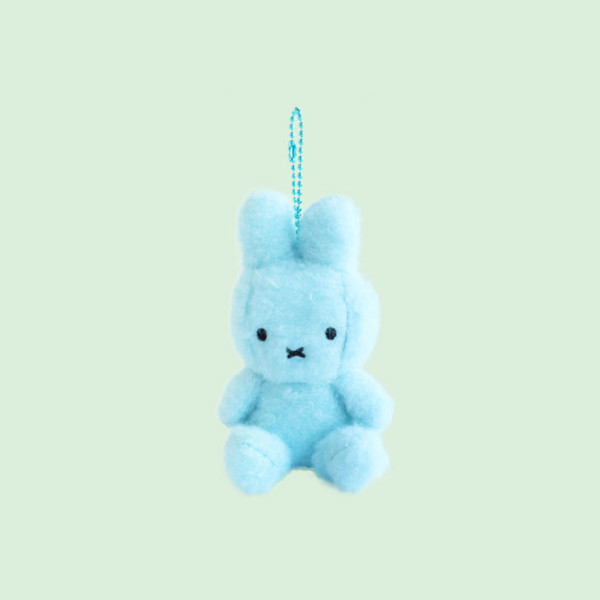 미피 SITTING 크리미 키링 8cm-스카이블루