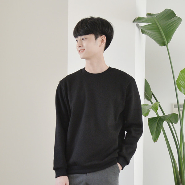 교복몰 기본 기모맨투맨 (5colors) 남녀공용 티셔츠