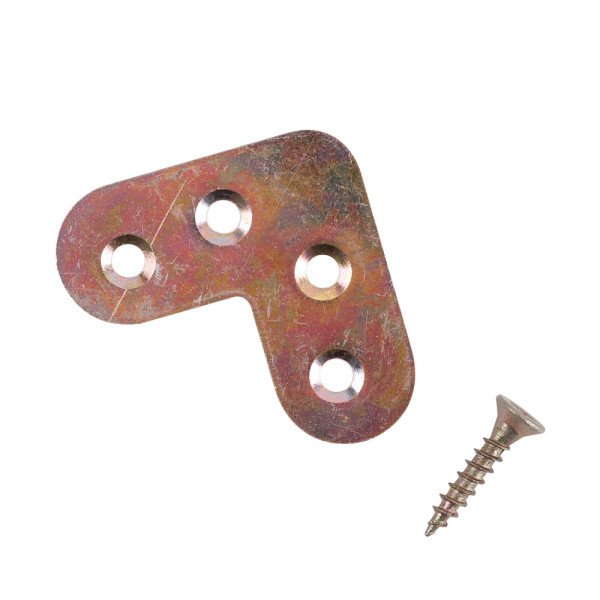 보강평철 나사못 세트 코너평철 ㄱ자 4pcs 40 X 18mm