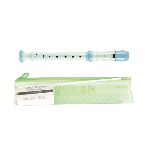삼익 6000 리코더 SRG 50B 파랑 저먼식