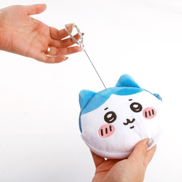 먼작귀 치이카와 파우치 동전 카드 지갑 릴홀더 릴패스 정품 우사기 가르마 하치와레