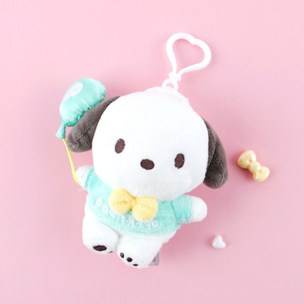 산리오 포차코 파티 가방고리 13cm