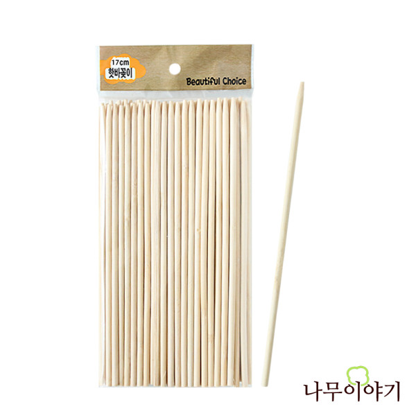 나무이야기 핫바꽂이 17cm x 100P