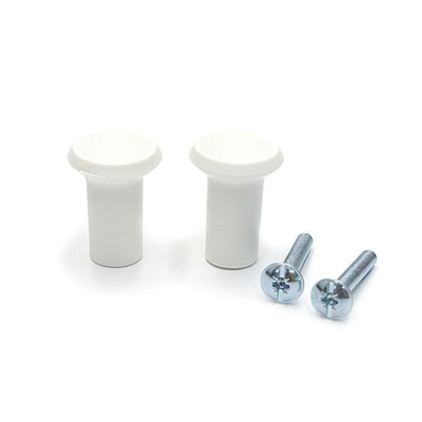 이케아 GUBBARP 구바르프 손잡이 21mm 화이트 2개입