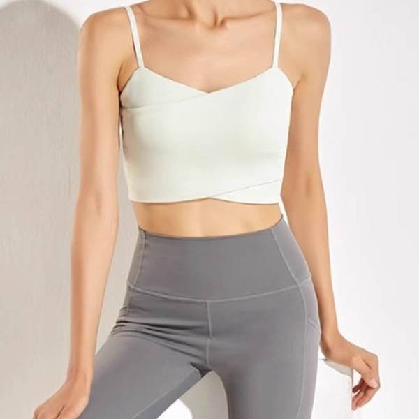 이중 원단 탄탄한 브라탑 세련된 데일리 캐주얼 디자인
