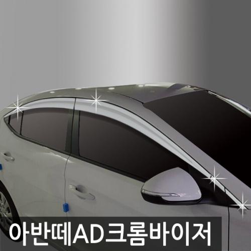 진흥 아반떼AD15 현재크롬도어바이저4P D640 23년 8월 1일 단가인상
