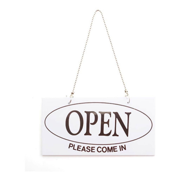 OPEN/CLOSED 아크릴 안내판 2201
