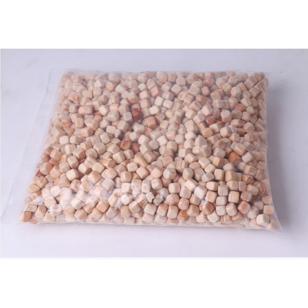 순수편백나무칩 고급놀이큐브 10mm 1kg 편백나무사각