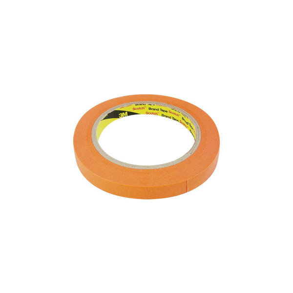 종이 마스킹테이프 주황색 12mm x 40M