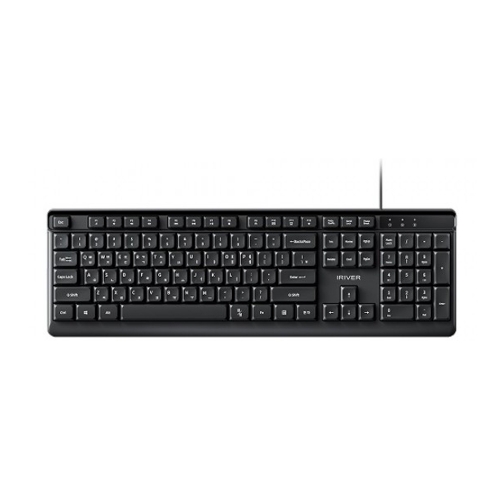 아이리버 향균 저소음 유선 키보드 K101 블랙 442 138 5 26 8mm