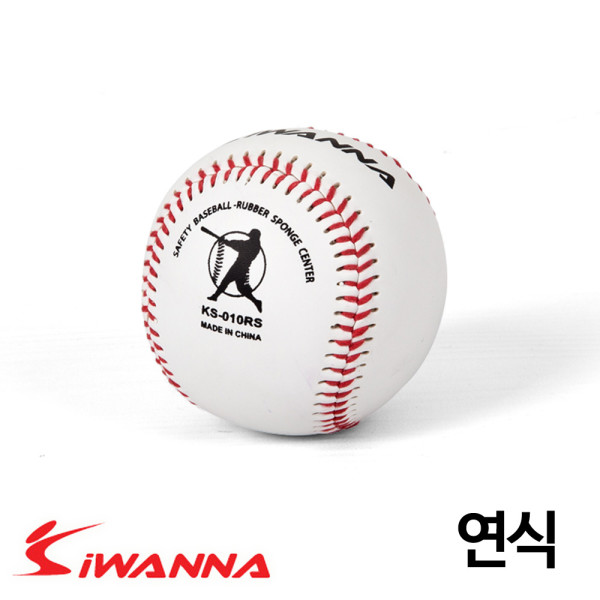 i워너 유소년 베이스볼 연식 안전 야구공