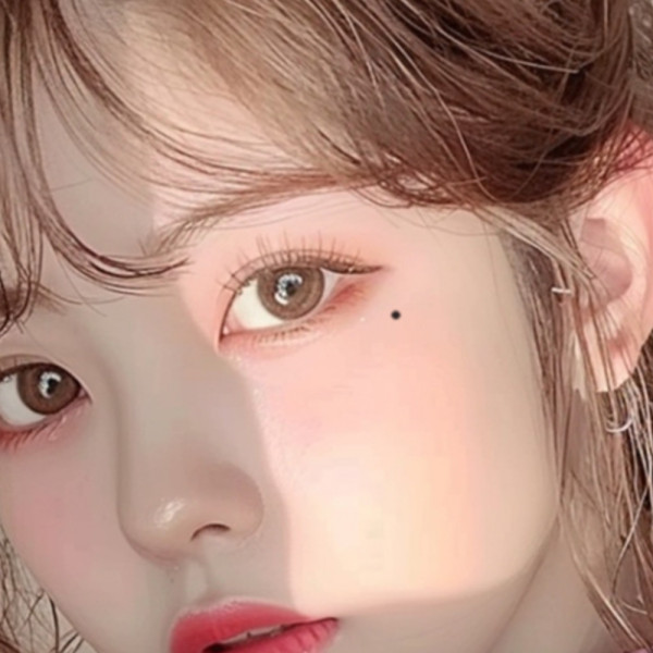포인트 미인점 지워지는 타투 스티커 눈물점 메이크업 다양한 사이즈