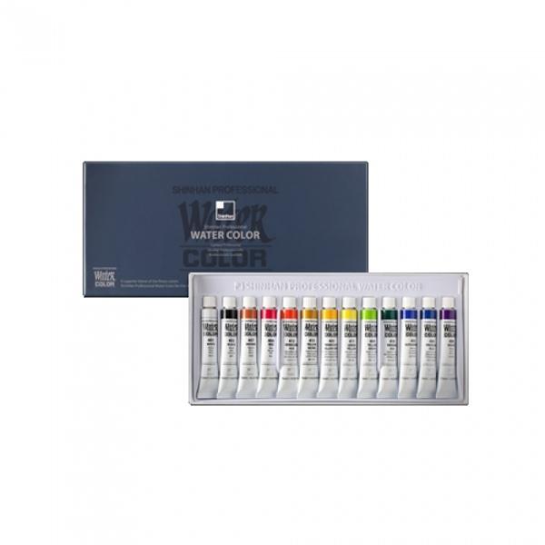 신한 전문가용 13색 수채화물감세트(7.5ml)