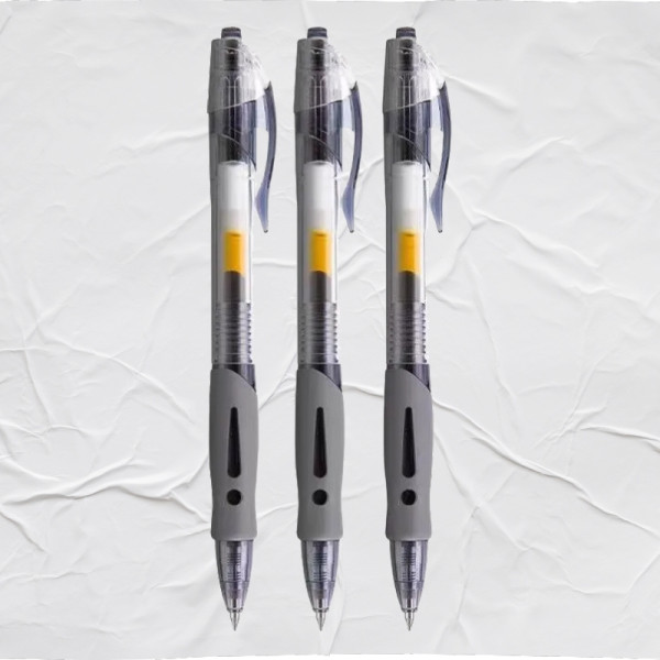 휴대용 유성볼펜 작은 중성펜 사무용 필기구 0.5mm