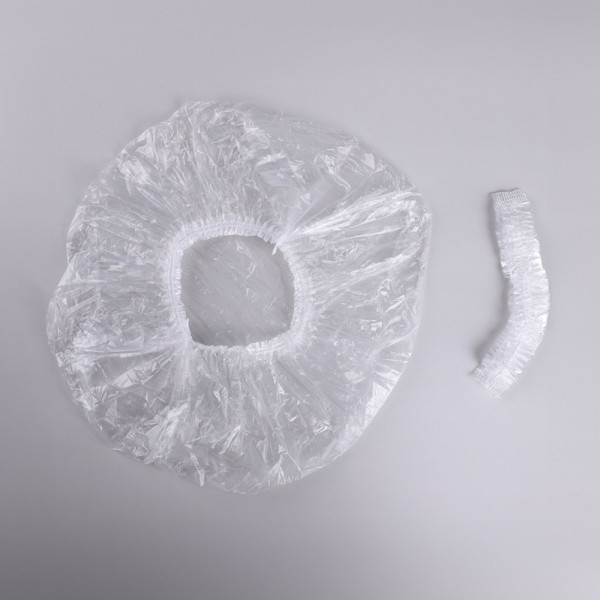 일회용 비닐 헤어캡 미용실 비닐캡 헤어크리닉 샤워캡 100p