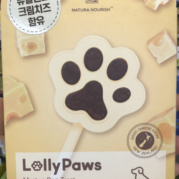 롤리포우 오리지널 치즈 반려견 간식 사료스틱 5P 60g