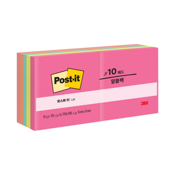 포스트잇 65410 노트 팝티미스틱