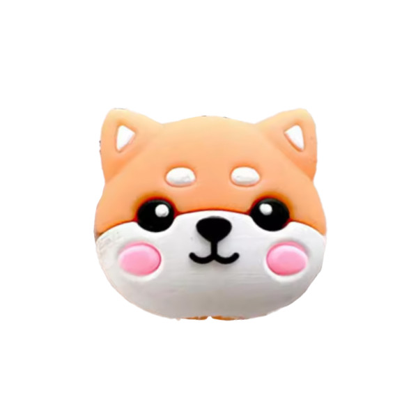 캐릭터케이블홀더 실리콘 강아지 고정 전선보호커버