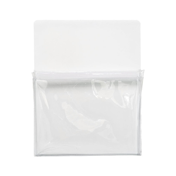 냉장고 자석 투명 월포켓 수납함 24x30cm 소품정리함