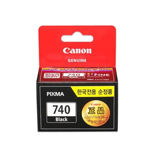 캐논 잉크 PG 740 BK 잉크