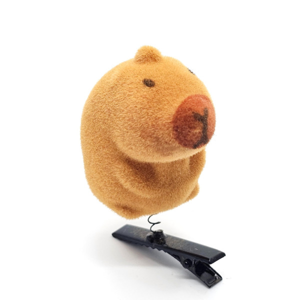 카피바라 행사 캐릭터 귀여운 헤어핀 일반