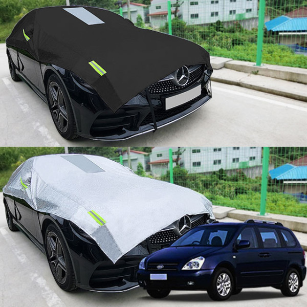 카니발2 성에방지 덮개 자동차커버 반커버