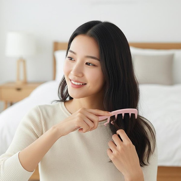 마사지 헤어빗 앞머리 정리부터 전체 헤어 가르마빗 BM-324