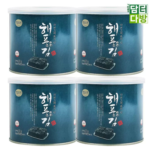 바다소리 해품은 김 22g x 4캔