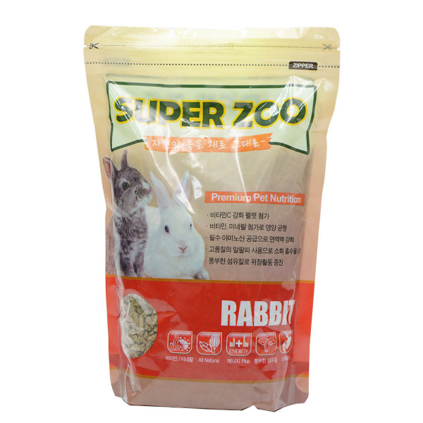 슈퍼주 큰토끼 펠렛사료 성토용 730g