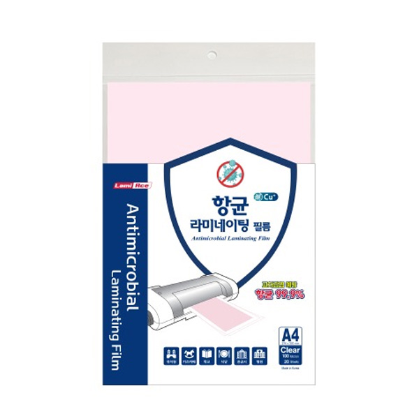 라미에이스 항균 라미네이팅 필름 A4 20매