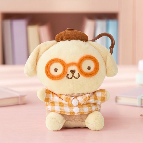 산리오 너드 가방고리 13cm-폼폼푸린