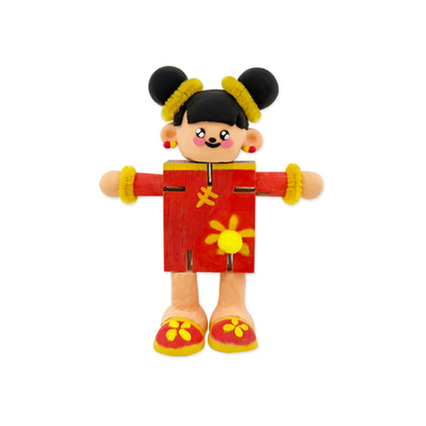 (TD) 세계 전통의상 무브 인형 만들기 - 1인세트