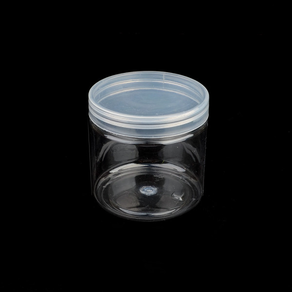 납작 플라스틱 보관용기 7cm - 200ml
