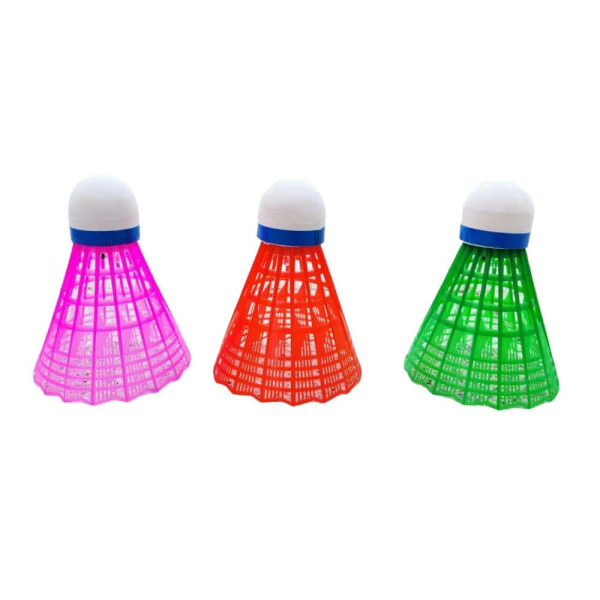 야광 실리콘 셔틀콕 3PCS 세트