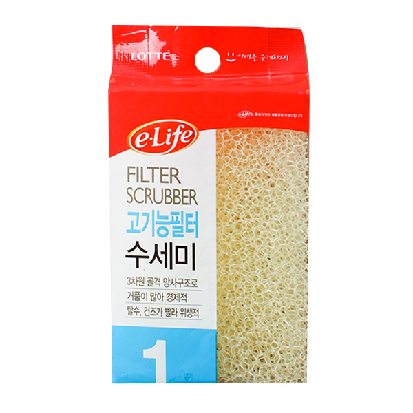 이라이프고기능필터수세미1P