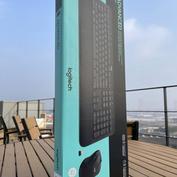 로지텍 MK545 어드밴스드 풀사이즈 무선 콤보 블랙