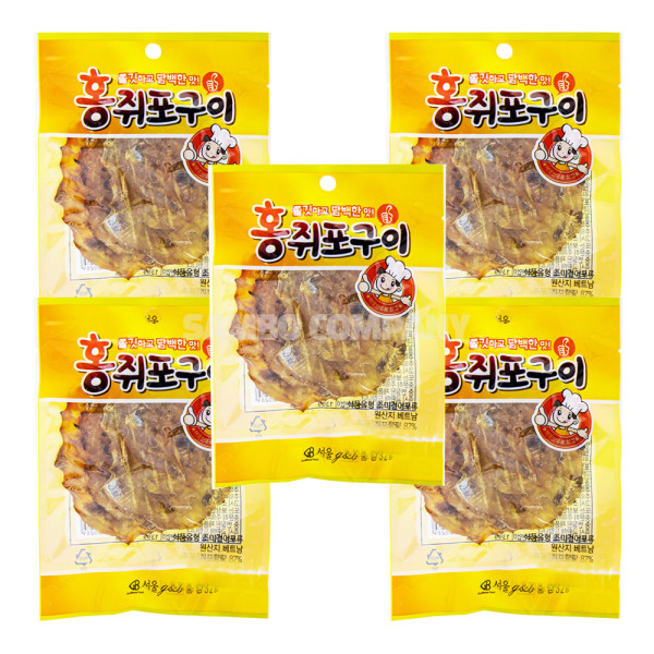 홍쥐포 구이 32g 5개
