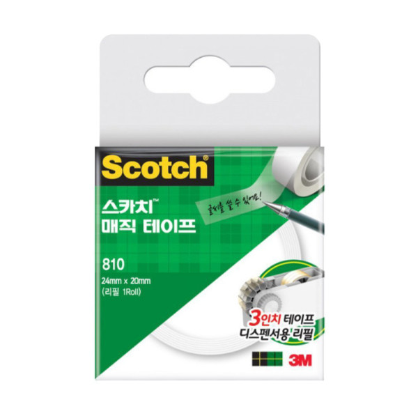 스카치 매직테이프 810 리필 24mm x 20m