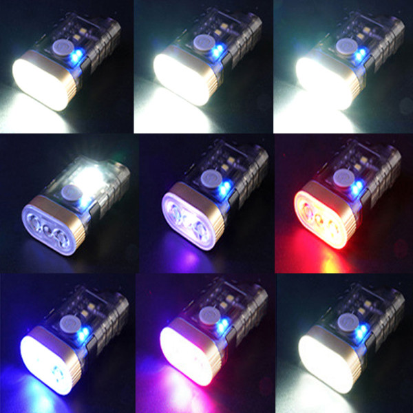 LED 손전등 캡라이트 초경량