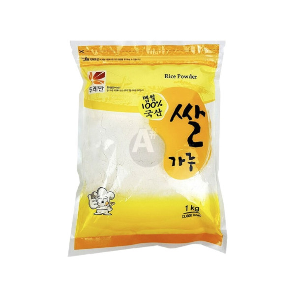 뚜레반 쌀가루 1Kg 쌀분말 베이킹 떡만들기 제빵용쌀가루 밀가루대용 제빵쌀분말 베이커리