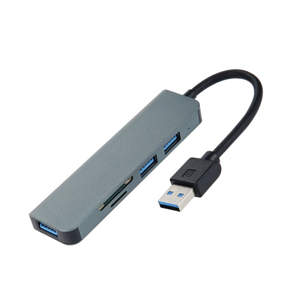 USB3.0 멀티 허브 (USB3.0 1P/2.0 2P) 외장형 카드리더기