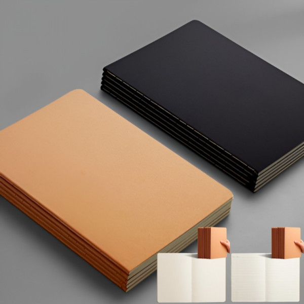 TLGOA5 크라프트 노트 무지노트 줄노트 메모장 연습장 필기 공책 2Color