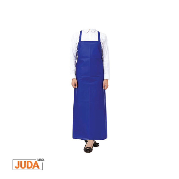 H형 우레탄 방수 앞치마 무광 대형 파랑