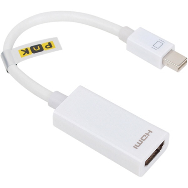영상/음성 무전원 컨버터 Mini DisplayPort to HDMI 오디오 지원