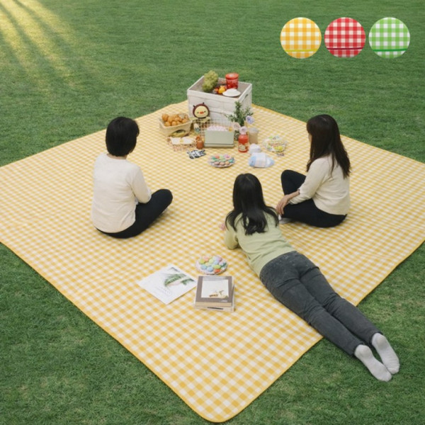 TLGO방수매트 돗자리 접이식 파우치형 나들이 캠핑 피크닉매트 대형 200x200cm