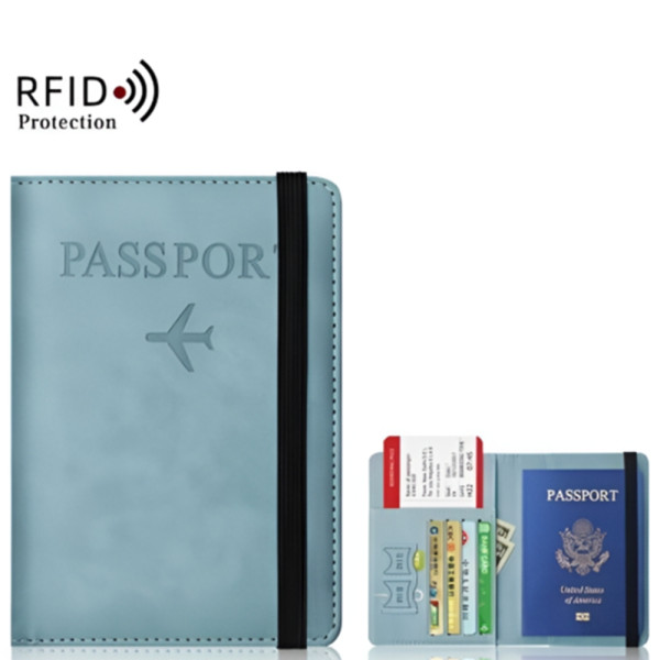 RFID 해킹 차단 여권 지갑 안티스키밍 여권케이스 가방 커버 여행용지갑 해외여행