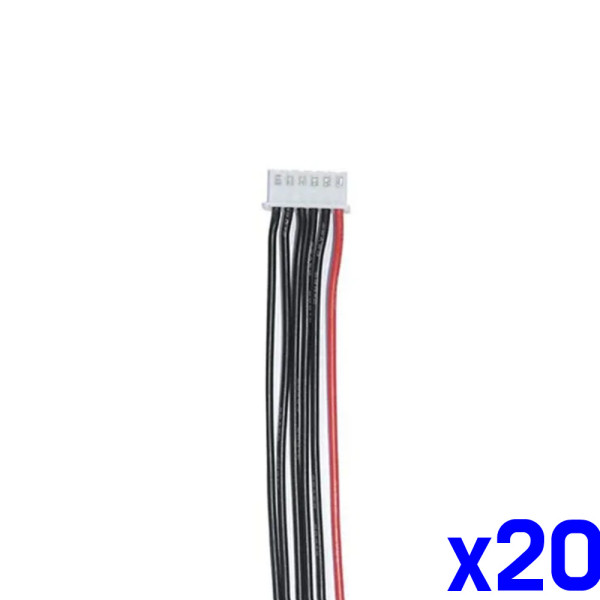 22 wag 배터리보호 밸런스 케이블 5S(6줄) x20개