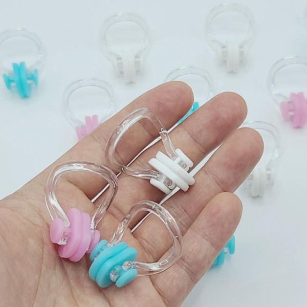 MISO 물놀이 코마개 수영장 노즈클립 실리콘 코집게 M50260 귀마개